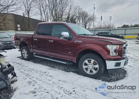 2016 Ford F150 Supercrew из США, поврежденный, VIN 1FTEW1EG3GFA57428
